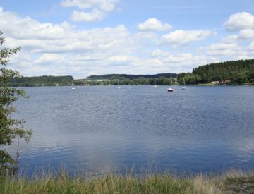 Seen - Badeseen - Förmitzspeicher bei Schwarzenbach an der Saale